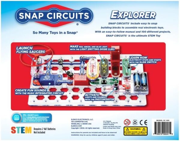 Snap Circuits Jr. SC-100 Electronics Exploration K... - Image 3