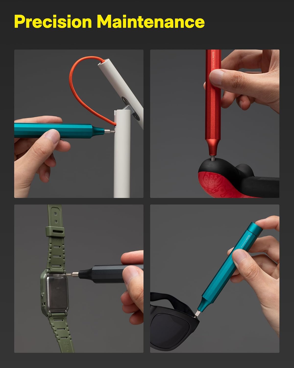 HOTO 24 in 1 Multi Bit Mini Screwdriver Set Magnet... - Image 7