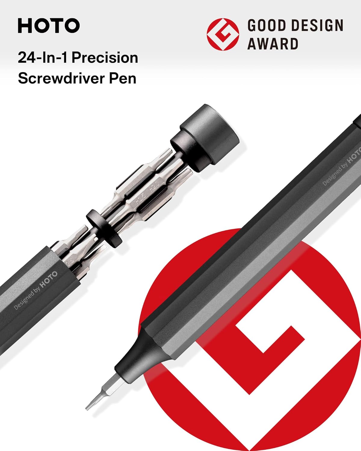 HOTO 24 in 1 Multi Bit Mini Screwdriver Set Magnet... - Image 3