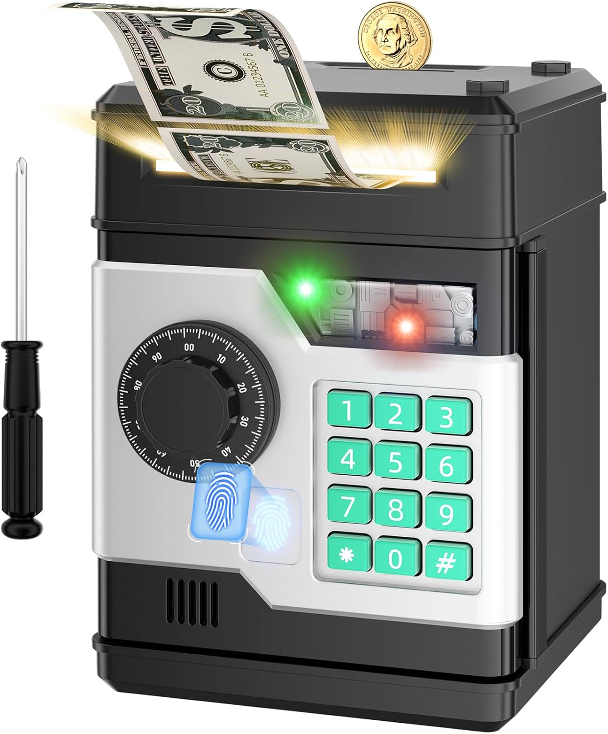 Piggy Bank, Automatic Electronic Piggy Bank for Ki... - Image 2