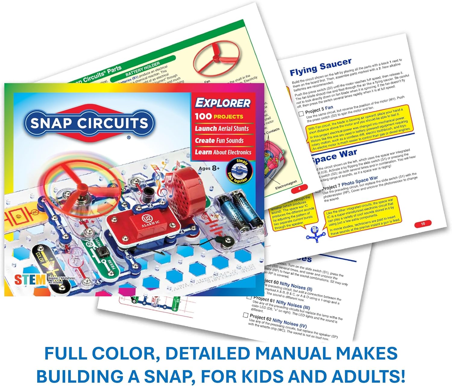 Snap Circuits Jr. SC-100 Electronics Exploration K... - Image 6