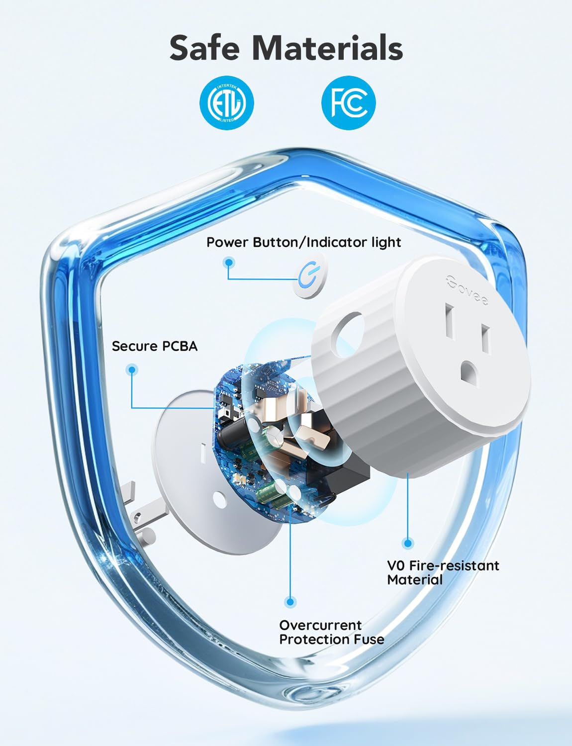 Govee Smart Plug, WiFi Plugs Work with Alexa & Goo... - Image 5