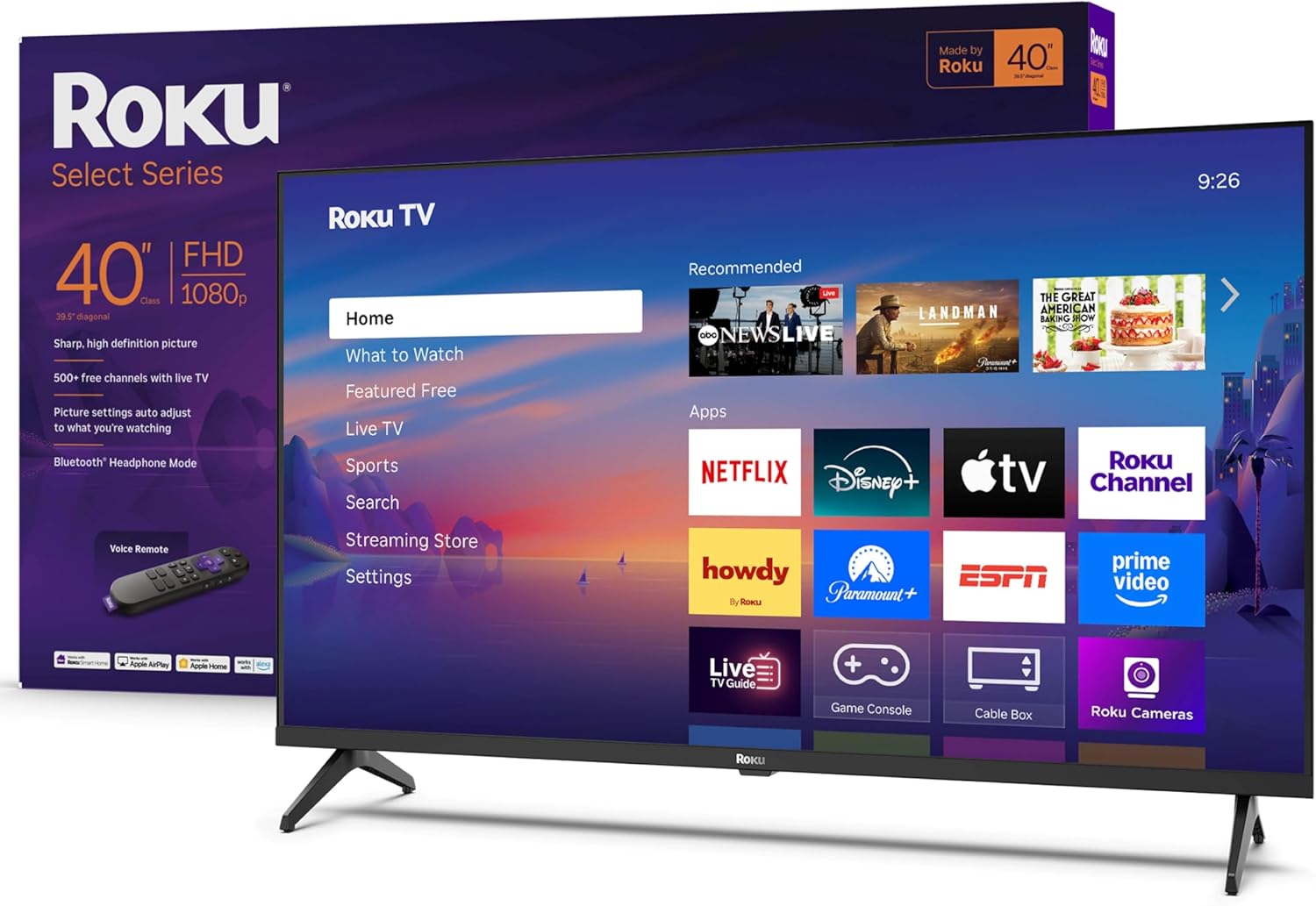 Roku Smart TV – 40-Inch Select Series, 1080p Full ... - Image 2