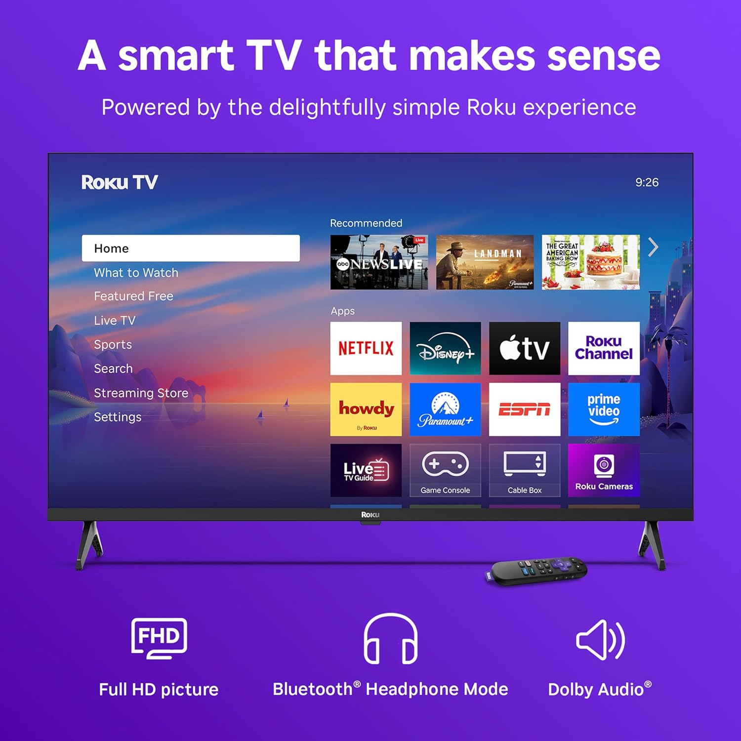 Roku Smart TV – 40-Inch Select Series, 1080p Full ... - Image 4