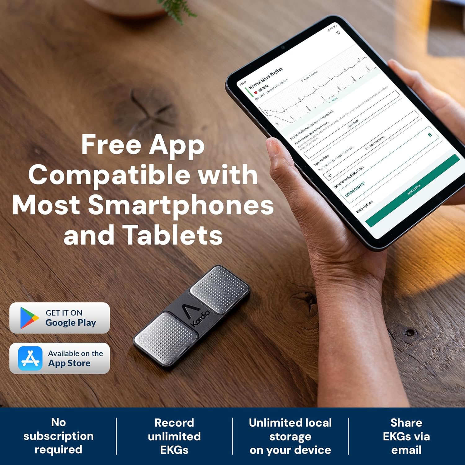 KardiaMobile 1-Lead EKG Monitor, Medical-Grade FDA... - Image 5